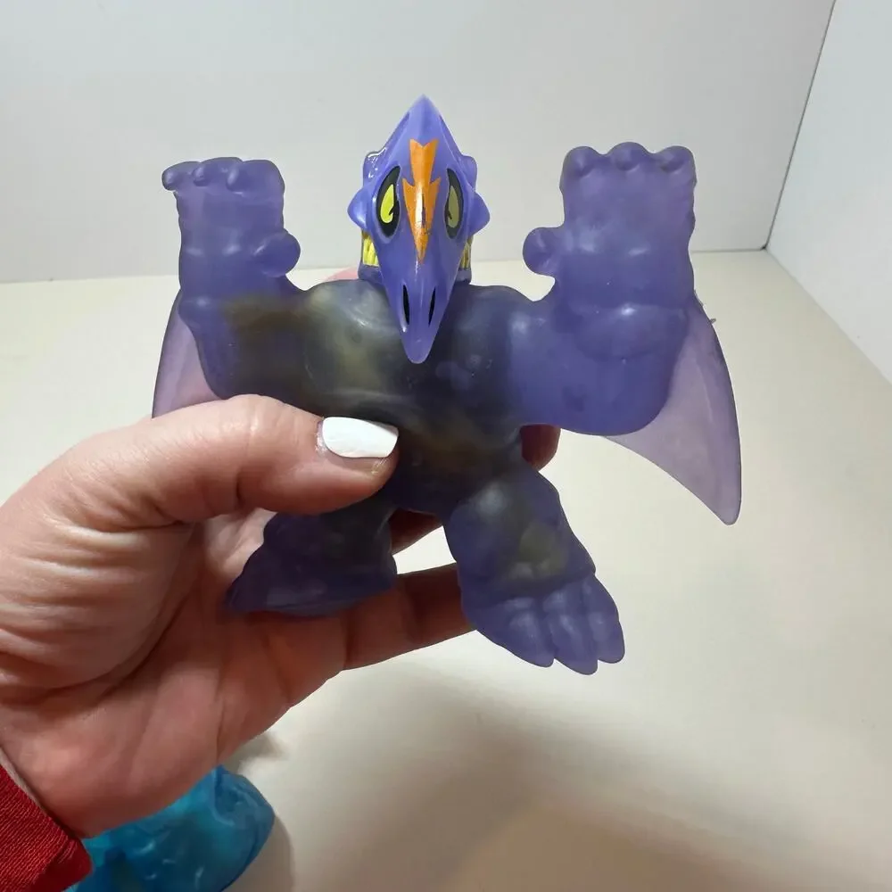 Heroes of Goo Jit Zu Action Figures Dark Matter Terrack Air Vac Thrash Dino